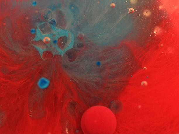 istock Liquid Art in Flowing Color 2253263819