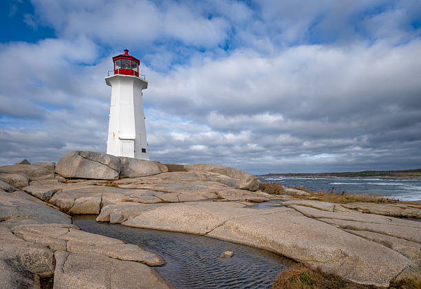 istock Lighthouse and Rocks at Peggy’s Cove, Nova Scotia 2253266921