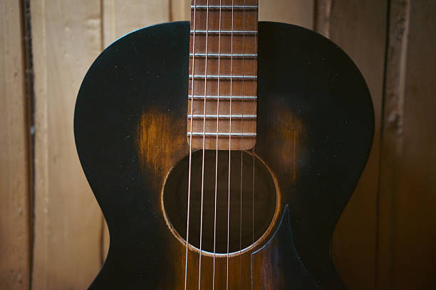 istock Old acoustic guitar from the 60s 2253267493