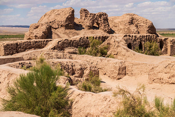 istock The ruins of Topraq-Kala 2253279871