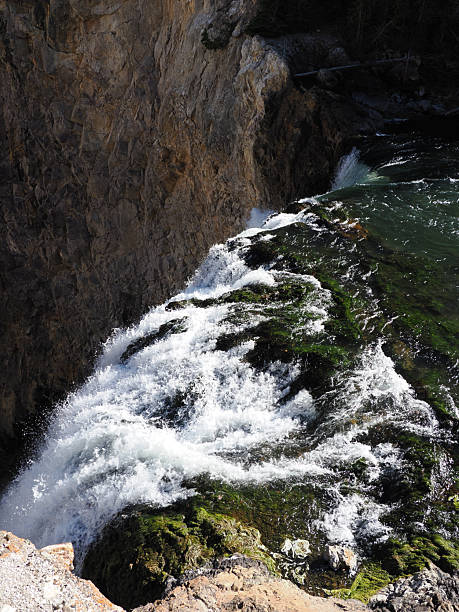 istock Looking Over the Brink of a Waterfall in Yellowstone 2253281850