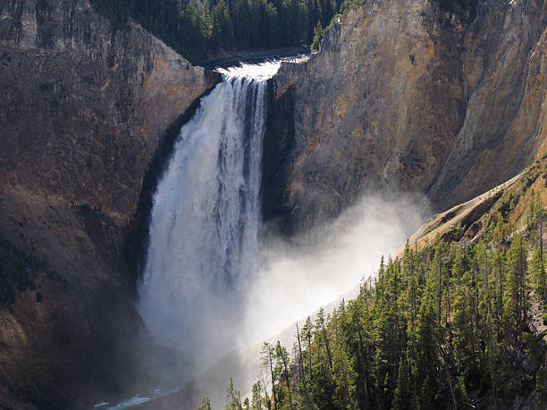 istock Powerful Lower Falls of the Yellowstone Plunging Down 2253281856