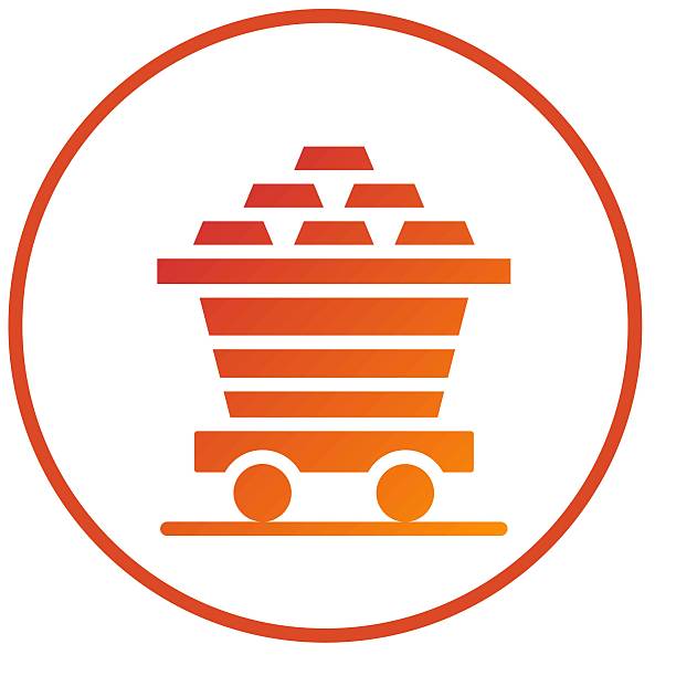 Vector Design Gold Cart Icon Style