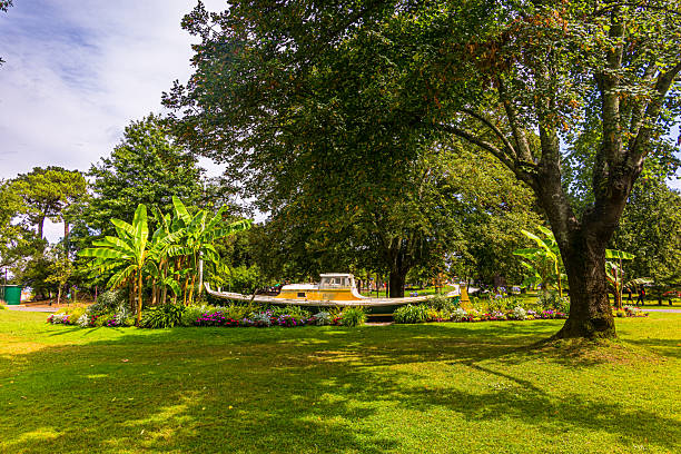 istock Moorish Park of Arcachon's Winter Town 2253290525