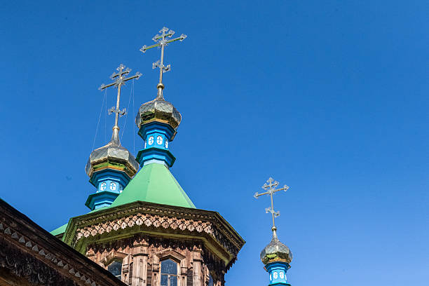 istock The Holy Trinity Cathedral in Karakol 2253294377