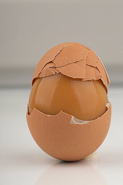 istock Smoked Eggs Smoked. baked egg 2253296388