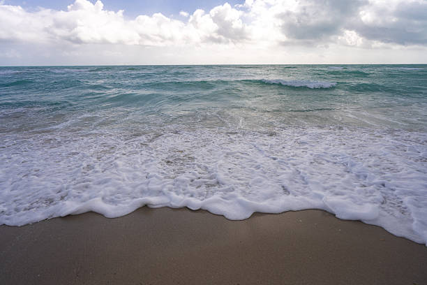 Sea waves. Summer background. Ocean water motion. Ocean splash wave background. Deep blue sea beach. Turquoise wave background. Dreamy exotic sea beach background. Summer banner