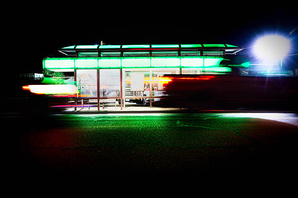istock Bus Stop on Texas Street 2253303091