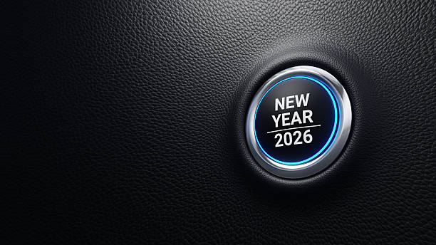 istock 2026 New Year Push Button. Fresh Start, Motivation, Goal Reset, New Beginnings, Strategic Roadmap, Vision, Digital Innovation, Future Success, Growth Planning. 3D Illustration 2253305163