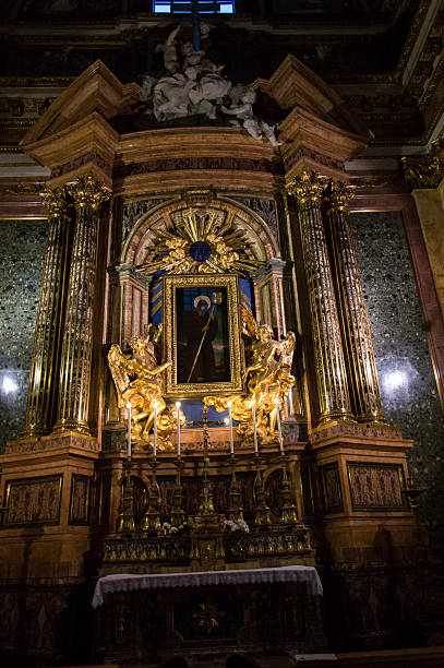 istock Beautiful interior of a Rome basilica 2253319878