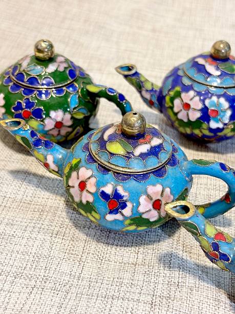 Mini Vintage Chinese Teapot