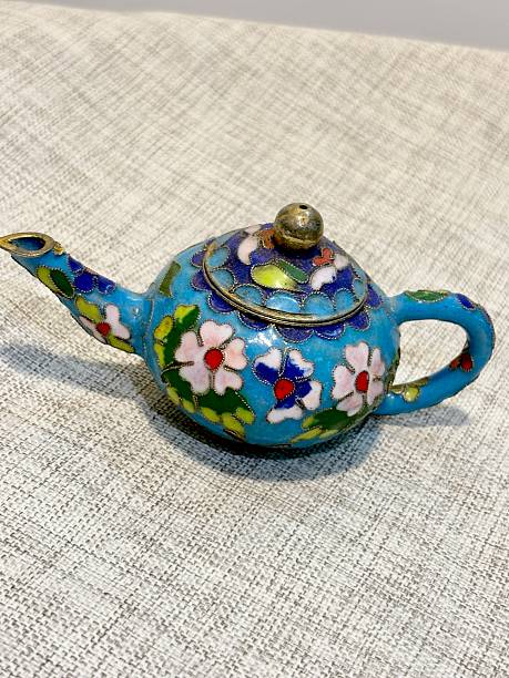 Mini Vintage Chinese Teapot