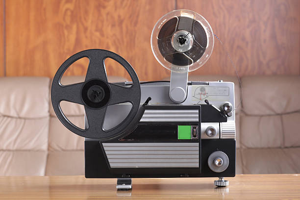 istock Retro 8mm projector and film 2253347768