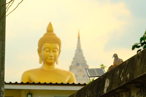 Wat Paknam Bhasicharoen Bangkok Thailand