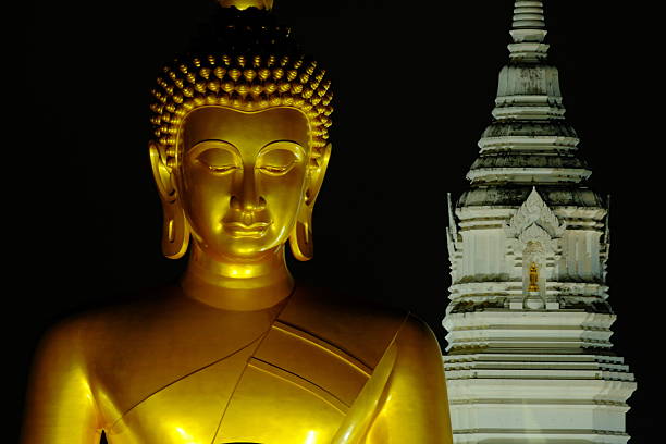 Wat Paknam Bhasicharoen Bangkok Thailand