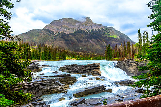 istock Athabasca falls flowing through jasper national park in alberta 2253354467