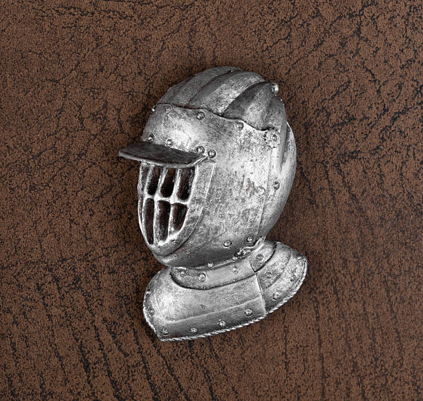 istock medieval steel knightly protective helmet 2253357143