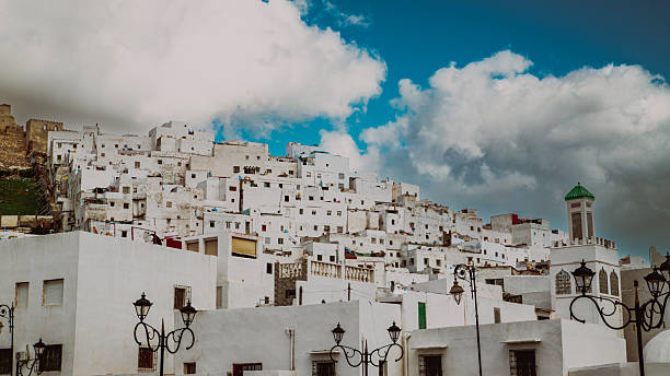 istock White houses stacked on a Tetouan hillside 2253363871