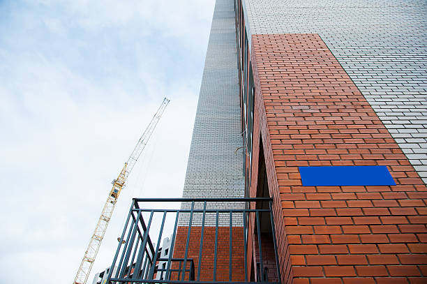 istock Construction of multi-storey residential building 2253378082