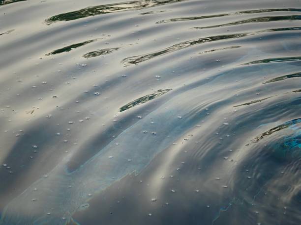 istock Abstract close-up of gentle ripples on a water surface with soft light reflections and subtle color tones. Natural fluid texture creates a calm and minimalist background, suitable for concepts such as nature, tranquility, environmental themes, meditation, 2253381328
