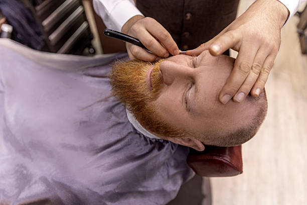 istock Redhead man at a Turkish barber 2253383589