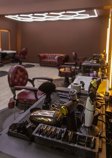 Empty hair salon - small business concepts