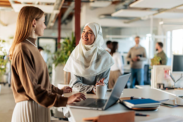 istock Two Female Colleagues Collaborating Together in the Office 2253391304