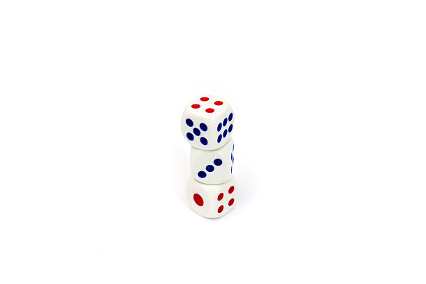 Red and white dices