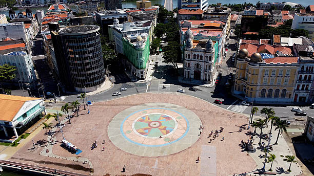 istock Historical Square at downtown Recife Pernambuco Brazil. 2253394665