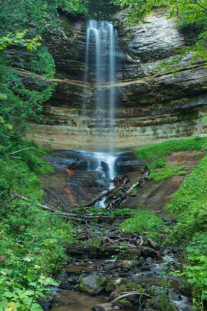 istock Munising Falls cascading over the rocks, Upper Peninsula, Michigan 2253394667