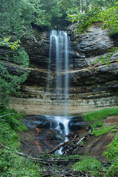 istock Munising Falls cascading over the rocks, Upper Peninsula, Michigan 2253394685