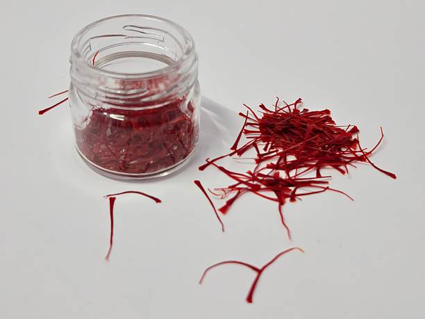 istock Premium Organic Saffron Stigmas for Culinary and Medicinal. Crocus sativus. 2253397264