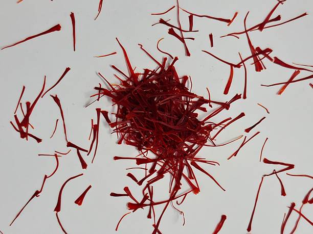 istock Premium Organic Saffron Stigmas for Culinary and Medicinal. Crocus sativus. 2253397293
