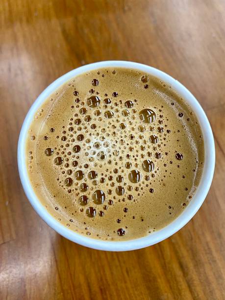 espresso with lots of foam