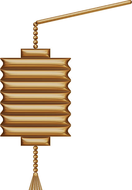 defocussed illuminated arabic lantern as background