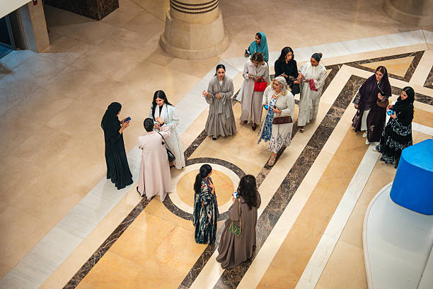 istock Joyful Gathering of Young Middle Eastern Women at Riyadh University 2253406375