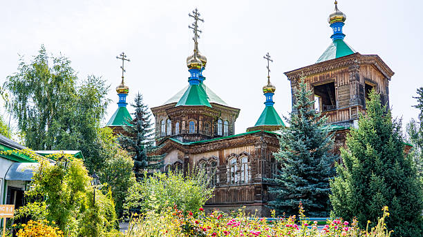 istock Holy Trinity Cathedral in Karakol, Kyrgyzstan 2253407115
