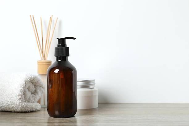 istock Personal hygiene products on the table 2253414002
