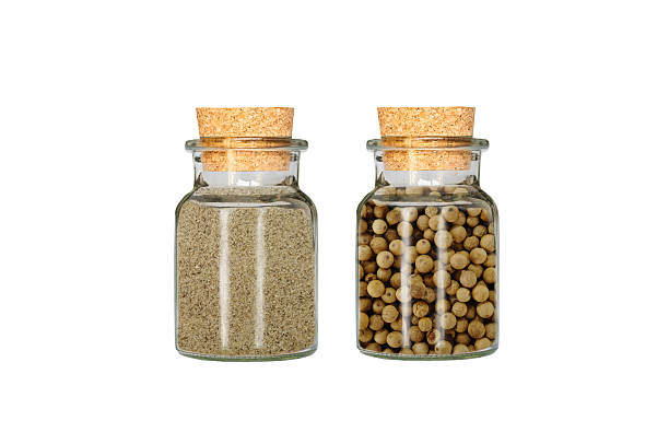 istock grind pepper and peppercorns isolated on white background 2253420644