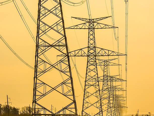 istock High voltage power lines at sunset 2253422787