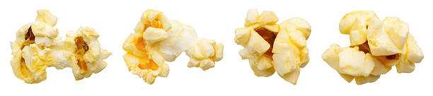 istock Tasty popcorn close up set isolated on white background 2253431027