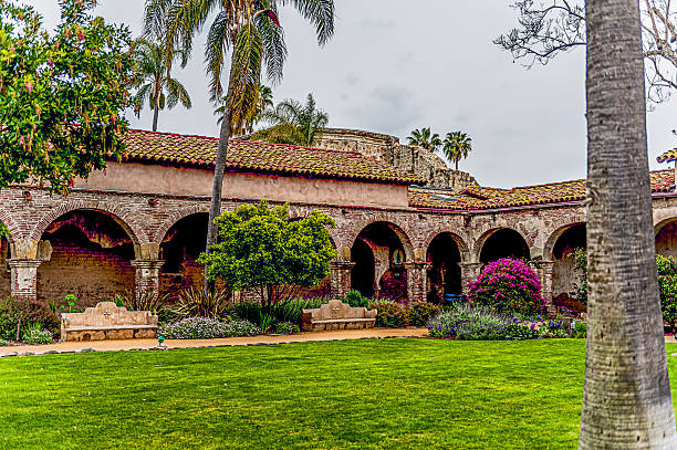 istock Mission San Luis Rey de Francia, Oceanside, California 2253432225