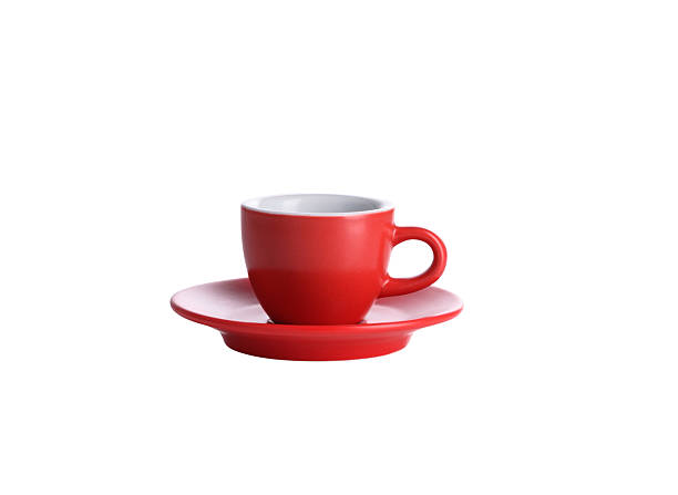 istock Color Coffee Cup Teacup On Isolated White Background . 2253442119