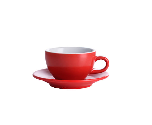 istock Color Coffee Cup Teacup On Isolated White Background . 2253442121