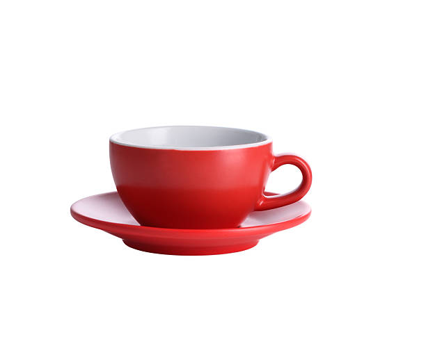 istock Color Coffee Cup Teacup On Isolated White Background . 2253442124