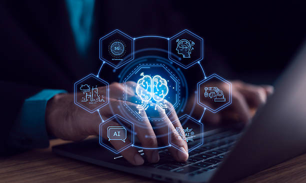 istock Artificial intelligence and technology are driving digital innovation. Human brain connects with global data and network systems, smart future solutions for business growth and across modern society. 2253442293
