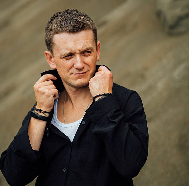 caucasian man portrait