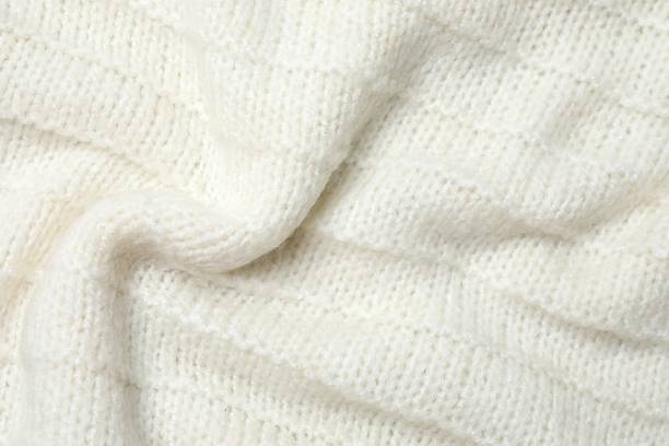 istock Knitted fabric background, close-up view 2253456720