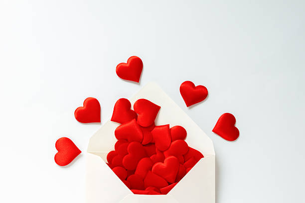 istock An image of love with an envelope overflowing with red hearts 2253460225