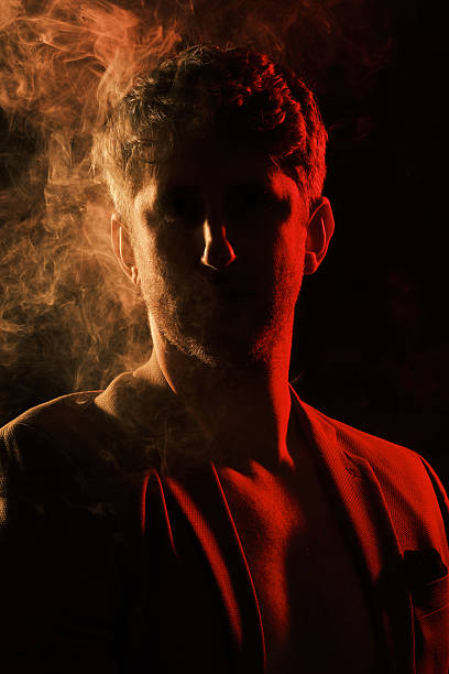 Contrast side portrait